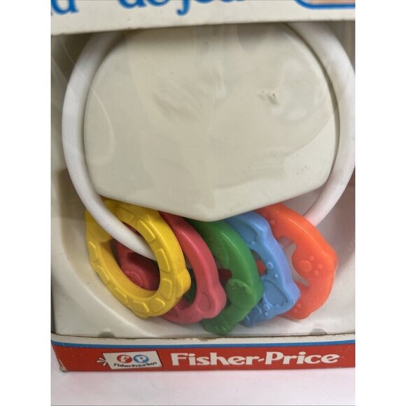 Vintage Fisher Price 430 Animal Ring Crib & Playpen No 405 unopened NOS 1981 - Picture 4 of 12